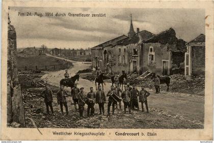 zerstörtes Condrecourt b Etain