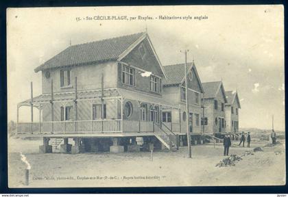 cpa du 62 Ste Cécile Plage par Etaples -- Habitations Style anglais    MAI24-47