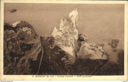 CPA Etretat Falaise d amont