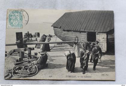 Etretat, un Cabestan, Seine Maritime 76