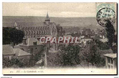 CPA Eu La Catbedrale