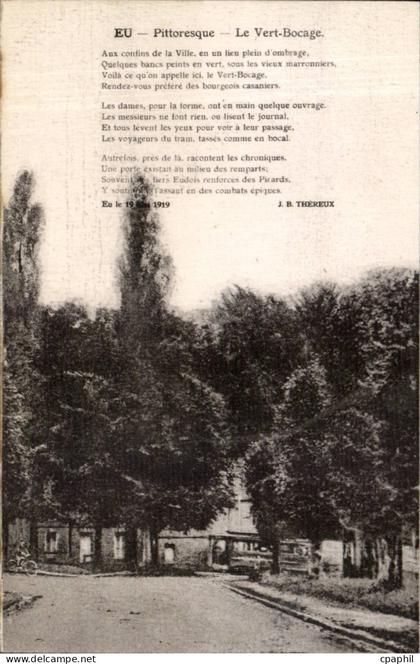 CPA Eu Le vert bocage