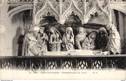 Eu - Eglise Saint Laurent - CPA