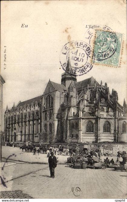 Eu - L'Eglise CPA Marche