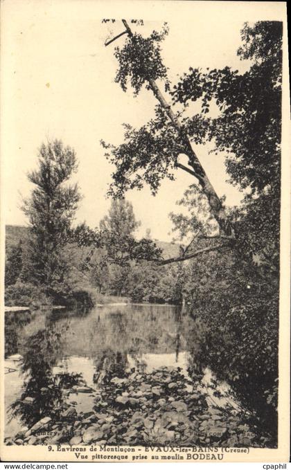 CPA EVAUX-les-BAINS moulin BODEAU