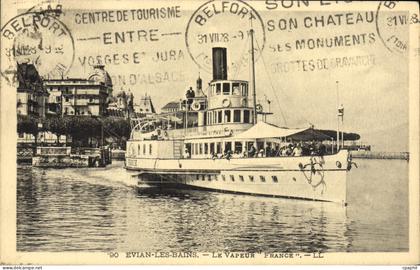 CPA Evian Les Bains Le Vapeur France