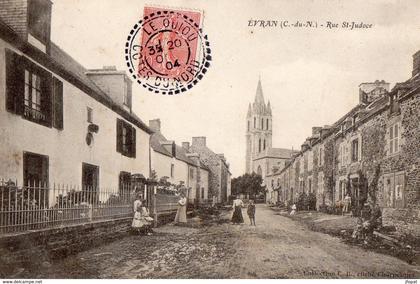 22 COTES D'ARMOR - EVRAN rue St-Judoce