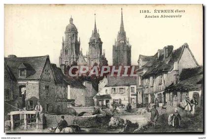 CPA Evreux Aucien Abreuvoir