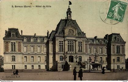 CPA Evreux Hotel de ville