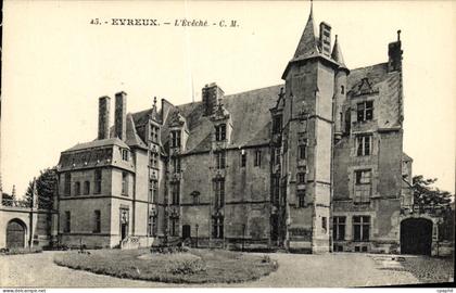 CPA Evreux L Eveche