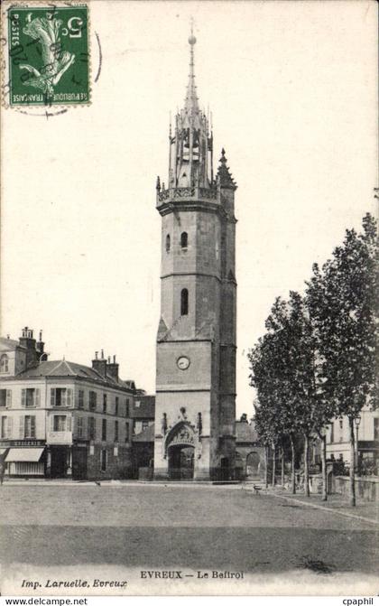 CPA Evreux Le beffroi