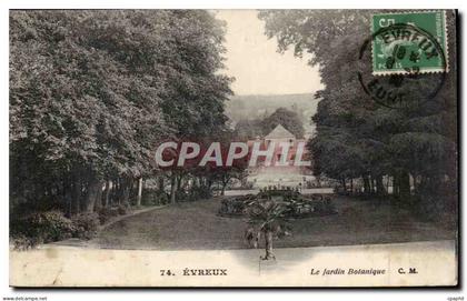 CPA Evreux Le jardin botanique