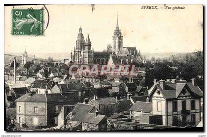 CPA Evreux Vue Generale