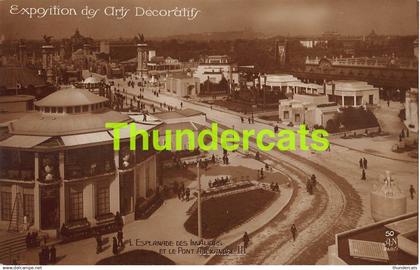 CPA 75 PARIS EXPOSITION DES ARTS DECORATIFS