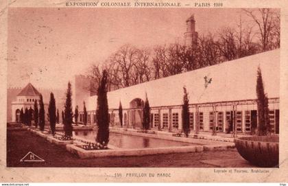 Paris (Exposition Coloniale Internationale de 1931) - Pavillon du Maroc