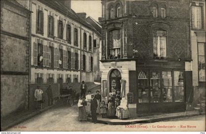 61 - EXMES - gendarmerie - rue neuve