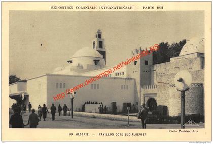Algérie - Pavillon coté Sud-Algérien