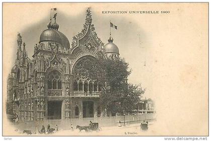 Paris , EXPOSITION 1900 , L'Italie , * 138 05