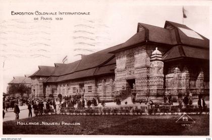 Paris (Exposition Coloniale Internationale de 1931) - Hollande: Nouveau Pavillon