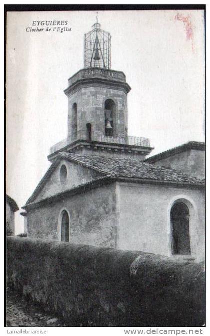 13 - EYGUIERES - CLOCHER DE L'EGLISE