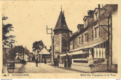 EYGURANDE - Hôtel des Voyageurs et la Tour