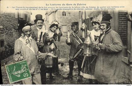 CPA Falaise La lanterne du gars de Falaise Folklore