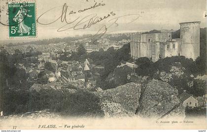 CPA Falaise vue Generale