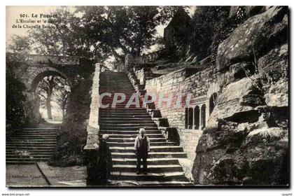 Faouet - L'Escalier - CPA