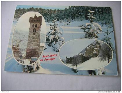 CPA DE LE MARIGNIER  ST JEOIRE EN FAUCIGNY   / HAUTE SAVOIE/ 74 / POUR SEPTEME SLES VALLONS 13 BDR / 1994