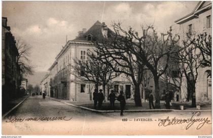 CPA  Carte Postale France  Faverges Place de l'Hôtel de Ville 1904 VM104614