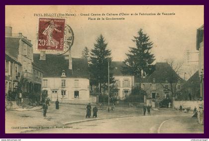 FAYL BILLOT - Centre Culture d'Osier et Fabrication Vannerie - Place de la Gendarmerie - Animée - MERGER MINOT - 1922
