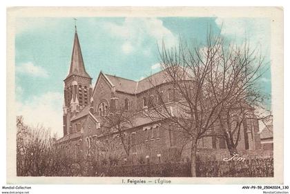 ANVP9-0602-59 - FEIGNIES - l'église