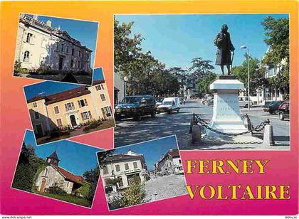 01 - Ferney Voltaire - Multivues - Automobiles - CPM - Voir Scans Recto-Verso
