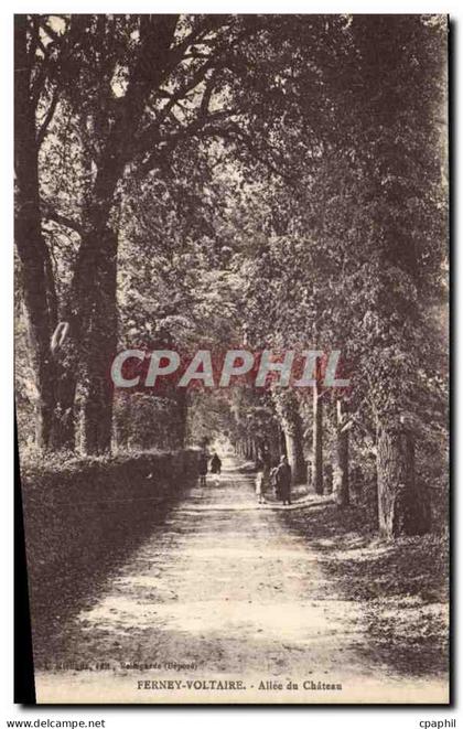 CPA Ferney Voltaire Allee du Chateau