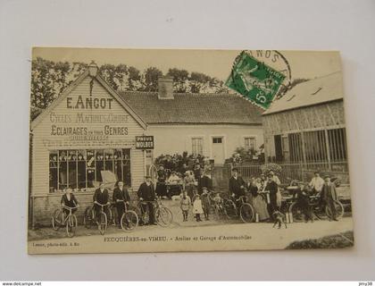 SOMMES-FEUQUIERES EN VIMEU-ATELIER ET GARAGE D'AUTOMOBILES ED LENNE-ANIMEE SELECTION