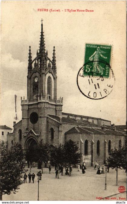 CPA FEURS - L'Église N - D (581092)