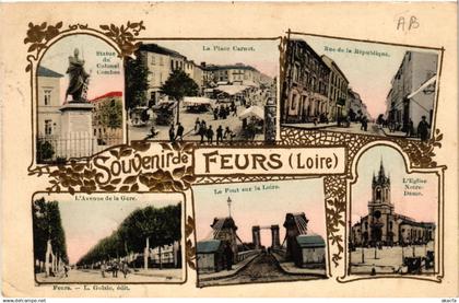 CPA Souvenir de FEURS (581177)