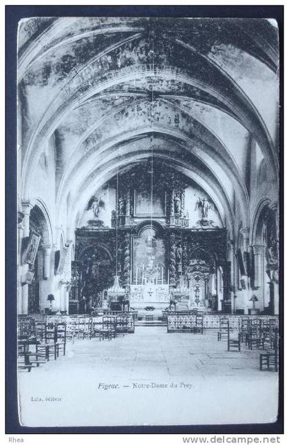 46 Figeac interieur eglise    D46D  K46102K  C46102C RH056934