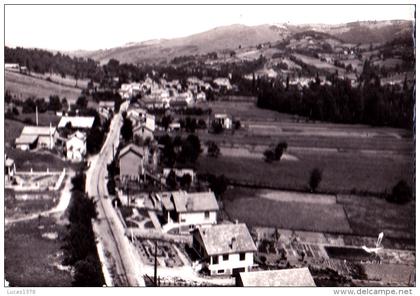 12 / EN AVION AU DESSUS DE CERLES PAR FIRMI / ROUTE DE RODEZ / LAPIE 14
