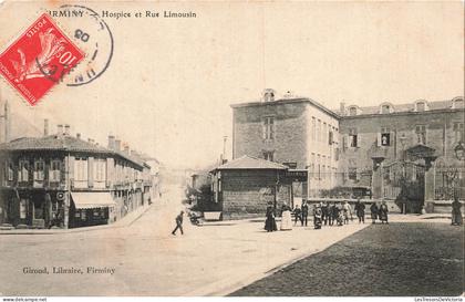FRANCE - Firminy - Hospice - Rue Limousin - Pharmacie - Animé - CPA