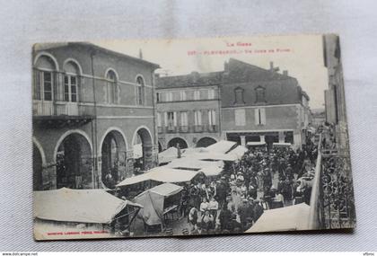 Fleurance, un jour de foire, Gers 32