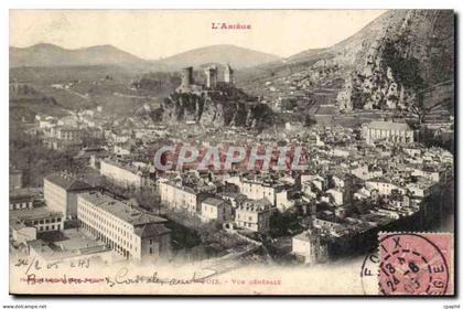 Foix CPA Vu generale