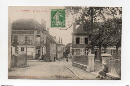 89 YONNE - FONTAINES Le Centre du Pays