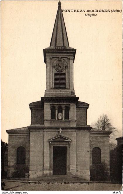 CPA Fontenay aux Roses Eglise (1312437)