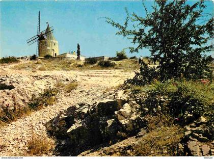 Carte Postale - 13 - Fontvieille - Le moulin d'Alphonse Daudet -  -  -  -  - CPM -  -  - Voir Scans Recto-Verso