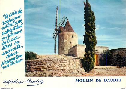 CPM La provence 588 fontvieille (bouches du rhone) le moulin de daudet