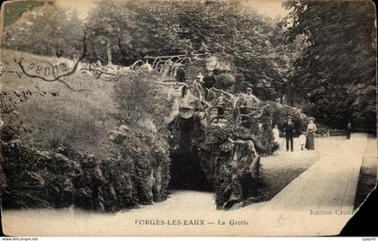 CPA Forges Les Eaux la Grotte