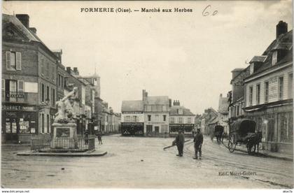 CPA FORMERIE Marche aux Herbes (1207767)