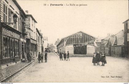 Formerie CPA La halle au poisson