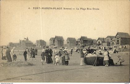 CPA Fort Mahon Plage La Plage Rive Droite